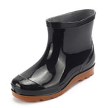 HEE GRAND Men's Rainbooots Fashion Men's Footwear Rubber Boots Rainning Working Shoes For Males XWX4399