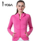 Women'S Winter Jackets Women Dry Fit Running Jacket Gym Fitness Jackets For Women Sports Yoga Coat Yoga Jacket Long Sleeve Vest