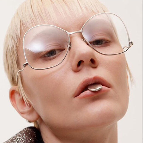 Women Clear Glasses Frame Eyeglasses Female Male Fashion Vintage Butterfly Eyewear Frame Optical Glasses