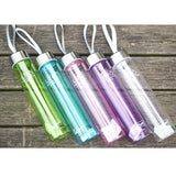 water bottle Sport Outdoor Sports Drinking Water Bottles plastic Summer 280ML Transparent Portable Bike Sports camping
