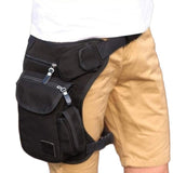 Xiniu Men leg waist bag thigh fanny pack multifonction Canvas Money Belt Casual Man Waist Bag sacoche cuisse pochete homem#LRSS