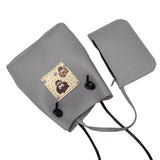 Xiniu women bags set 2 pcs leather woman bag cross body messenger Shoulder Bag With A Clutch Bags bolsa feminina Dropshipping#7M