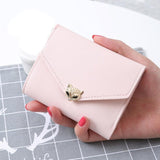 Xiniu women wallets luxury brand wallets designer purse Female cartoon wallet Fox Head Short Purses #6M