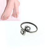 2016 fashion New Women Fashion Simple Retro Toe Ring Adjustable Foot Beach Jewelry