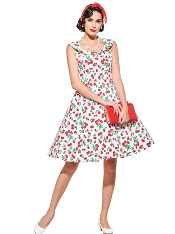 Sweet Peter Pan Collar A-Line Women's Day Dress