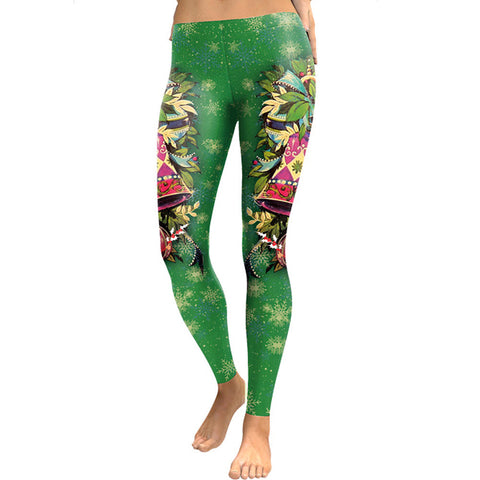 Women Digital Print Sports Running Pants Stretch Leggings Pants Athletic Trouser