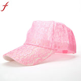 Women's Baseball Caps Lace Sun Hats Women Baseball Cap Adjustable Hat Gorras 2017 Summer Cap For Women Snapback Casquette