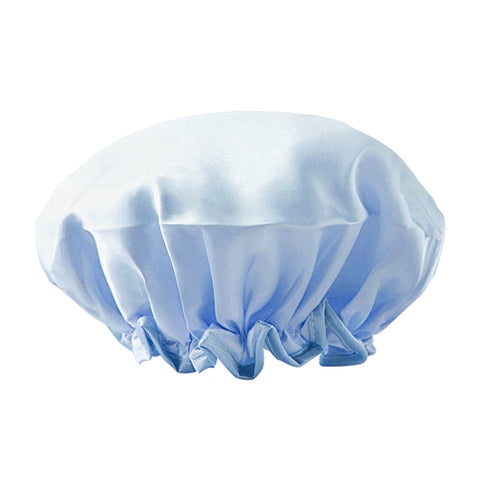 Waterproof Bathing Hair Hat Elastic Shower Cap Women Salon Cap Head Cover Bonnet