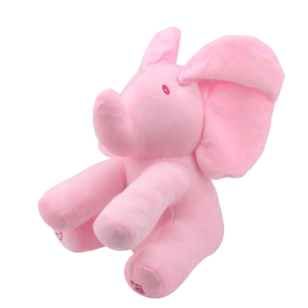 Baby Animated Flappy The Elephant Plush Toy  Electric Toy Doll Educational Toy