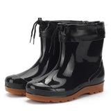 HEE GRAND Men's Rainbooots Fashion Men's Footwear Rubber Boots Rainning Working Shoes For Males XWX4399