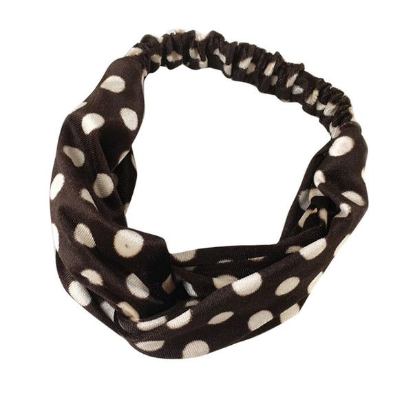 Women Velvet Cross Twist Headband Hair Band Turban Elastic Headband Bandage