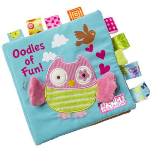 Animals Owl Soft Cloth Baby Intelligence Development Learn Picture Cognize Book
