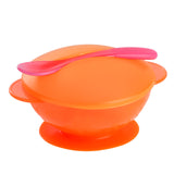 Baby Dishs Sucker Bowl Spoon Tableware Dinnerware Set Kids Toddler Baby Feeding Set Training Bowls Non-slip Food Container